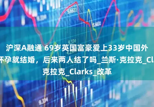 沪深A融通 69岁英国富豪爱上33岁中国外卖员，说怀孕就结婚，后来两人结了吗_兰斯·克拉克_Clarks_改革