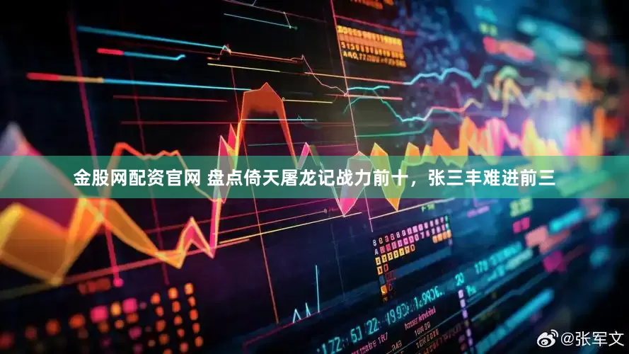 金股网配资官网 盘点倚天屠龙记战力前十，张三丰难进前三