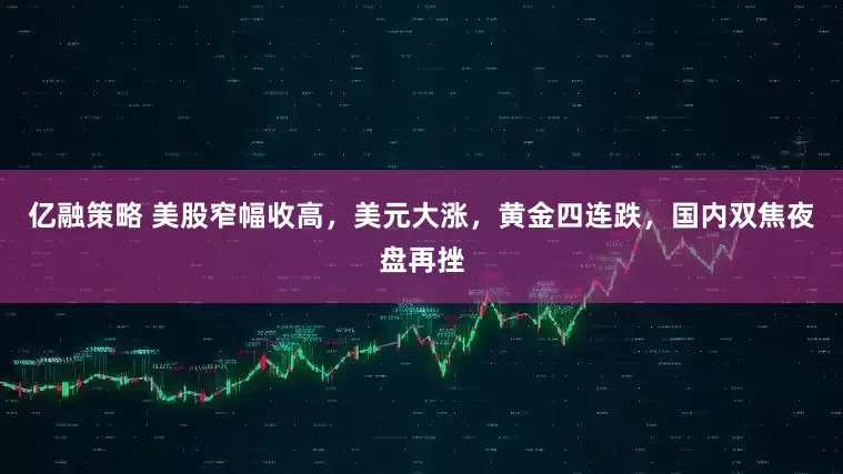 亿融策略 美股窄幅收高，美元大涨，黄金四连跌，国内双焦夜盘再挫