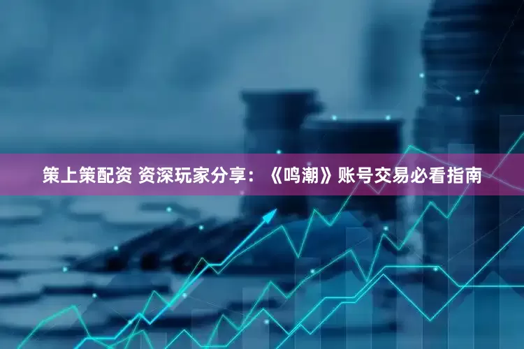 策上策配资 资深玩家分享：《鸣潮》账号交易必看指南
