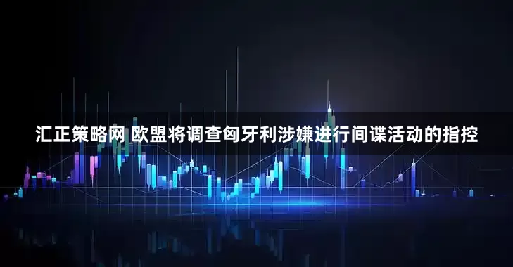 汇正策略网 欧盟将调查匈牙利涉嫌进行间谍活动的指控